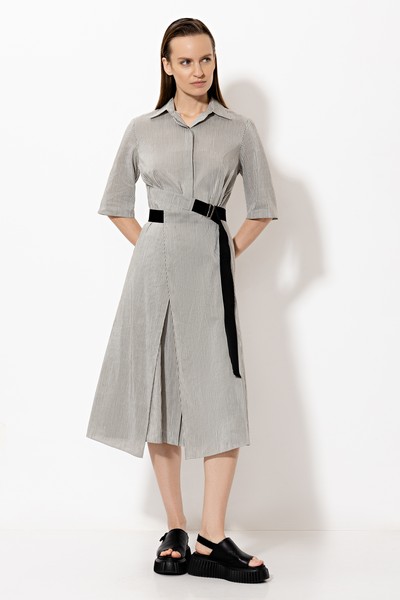 Платье VASSA&Co, пол женский, цвет коричневый