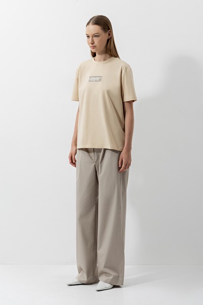 T-shirt , пол female, цвет brown