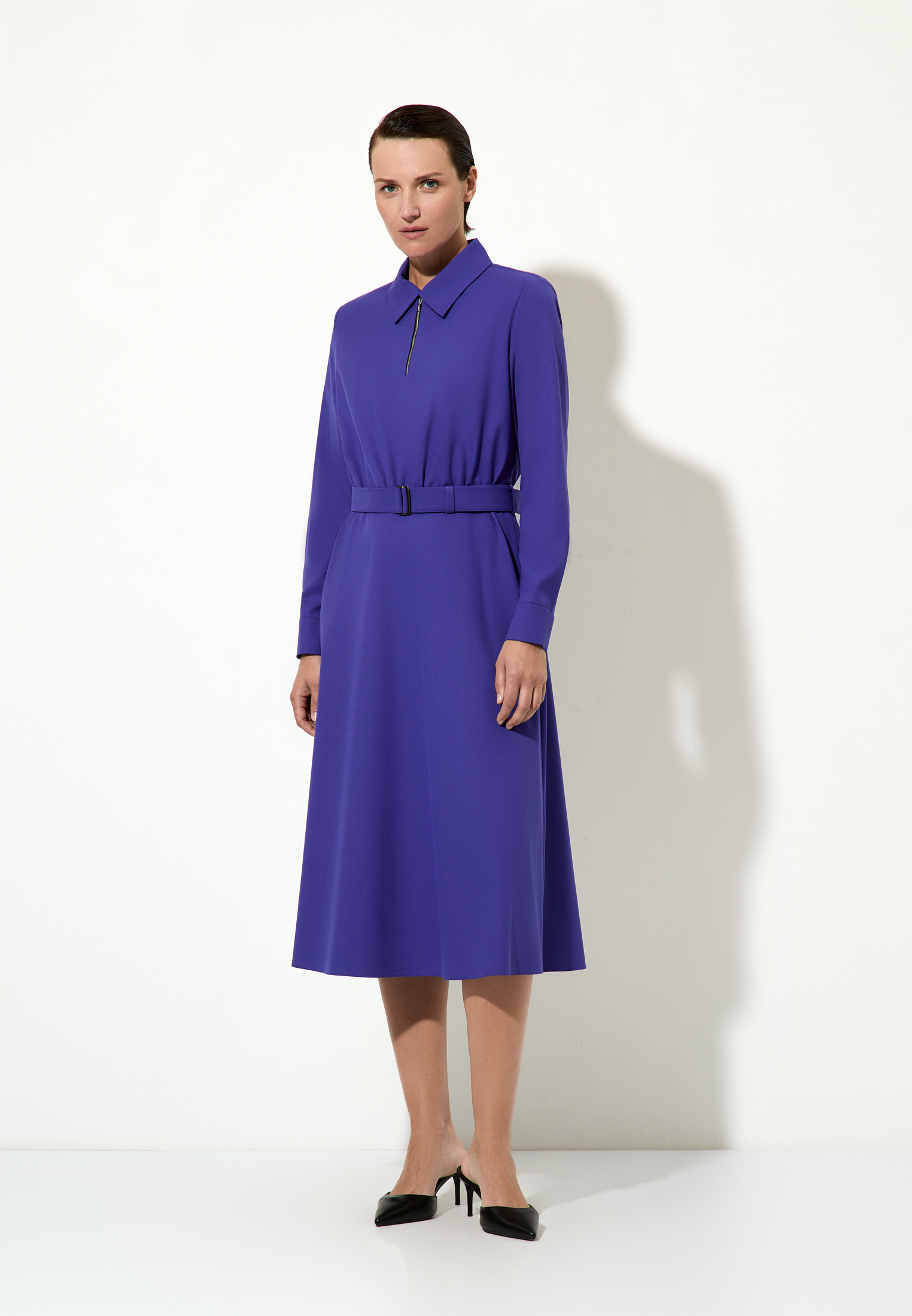 Платье VASSA&Co, пол женский, цвет фиолетовый