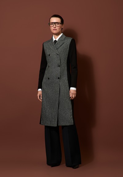 Платье-жакет VASSA&Co, пол женский, цвет серый