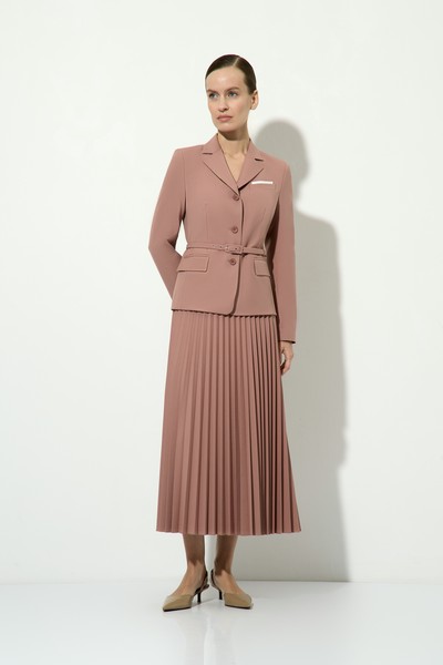 Юбка плиссированная VASSA&Co, пол женский, цвет розовый