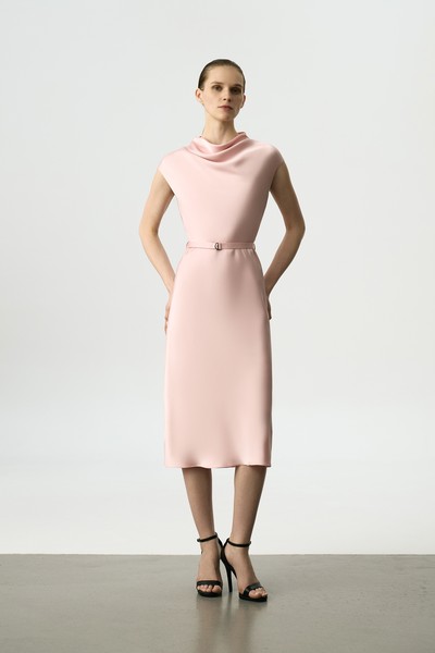 Платье розовое VASSA&Co, пол female, цвет pink