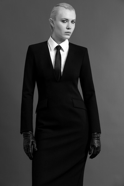 Платье VASSA&Co, пол женский, цвет черный