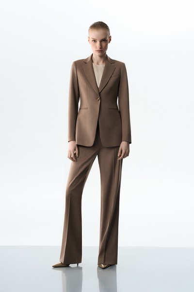 Жакет коричневый VASSA&Co, пол женский, цвет коричневый