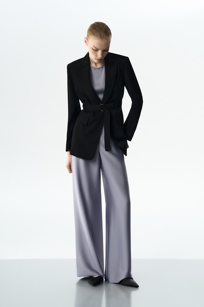 Жакет с облегченной спинкой VASSA&Co, пол female, цвет black