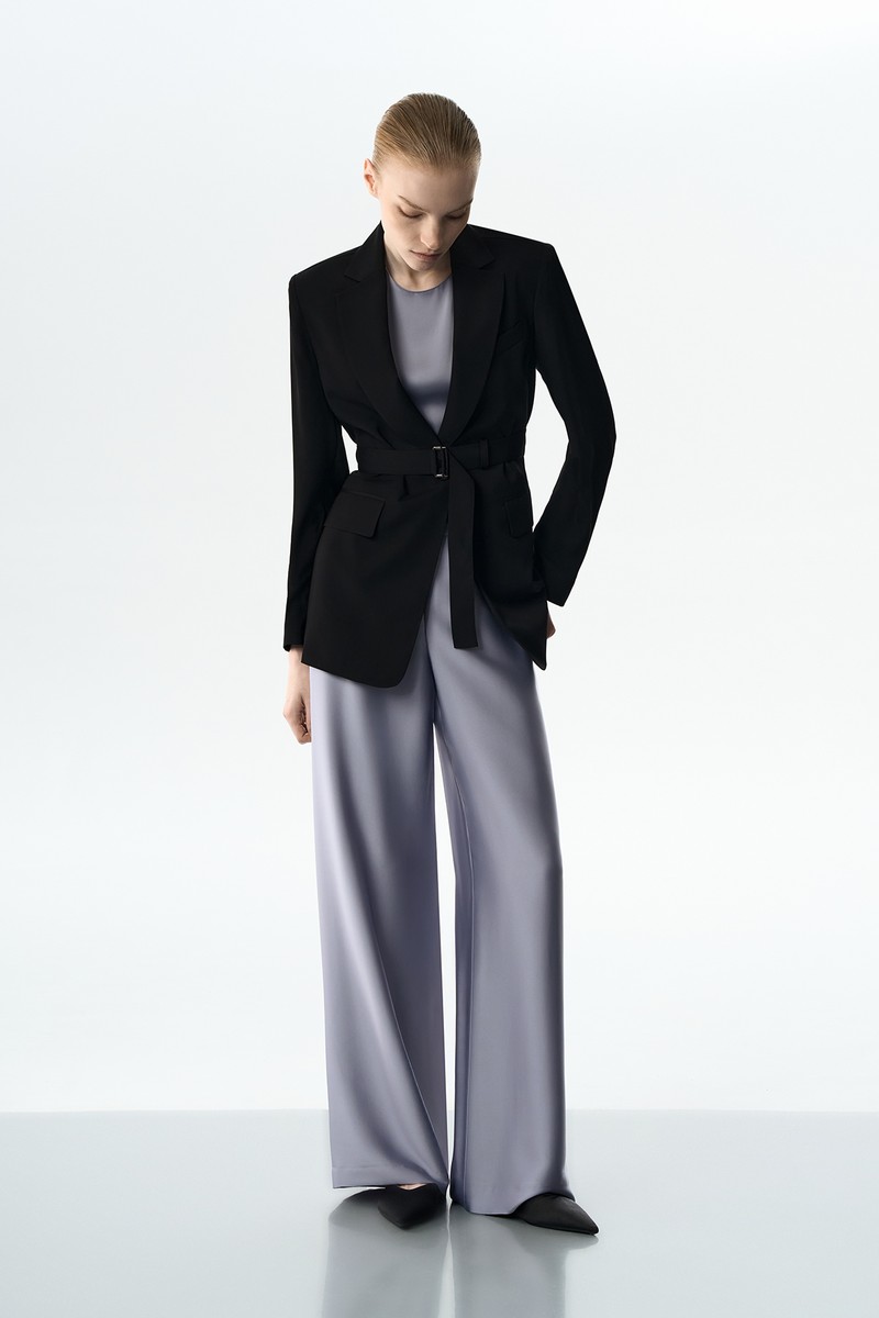 Жакет с облегченной спинкой VASSA&Co, пол female, цвет black