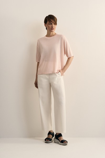 Джемпер розовый VASSA CODE, пол female, цвет purple