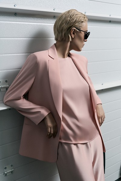 Блузка розовая VASSA&Co, пол female, цвет pink