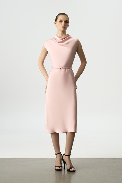 Платье розовое VASSA&Co, пол female, цвет pink