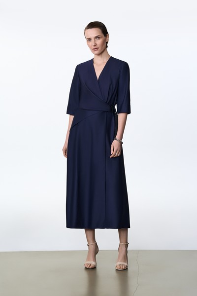 Платье VASSA&Co, пол женский, цвет синий