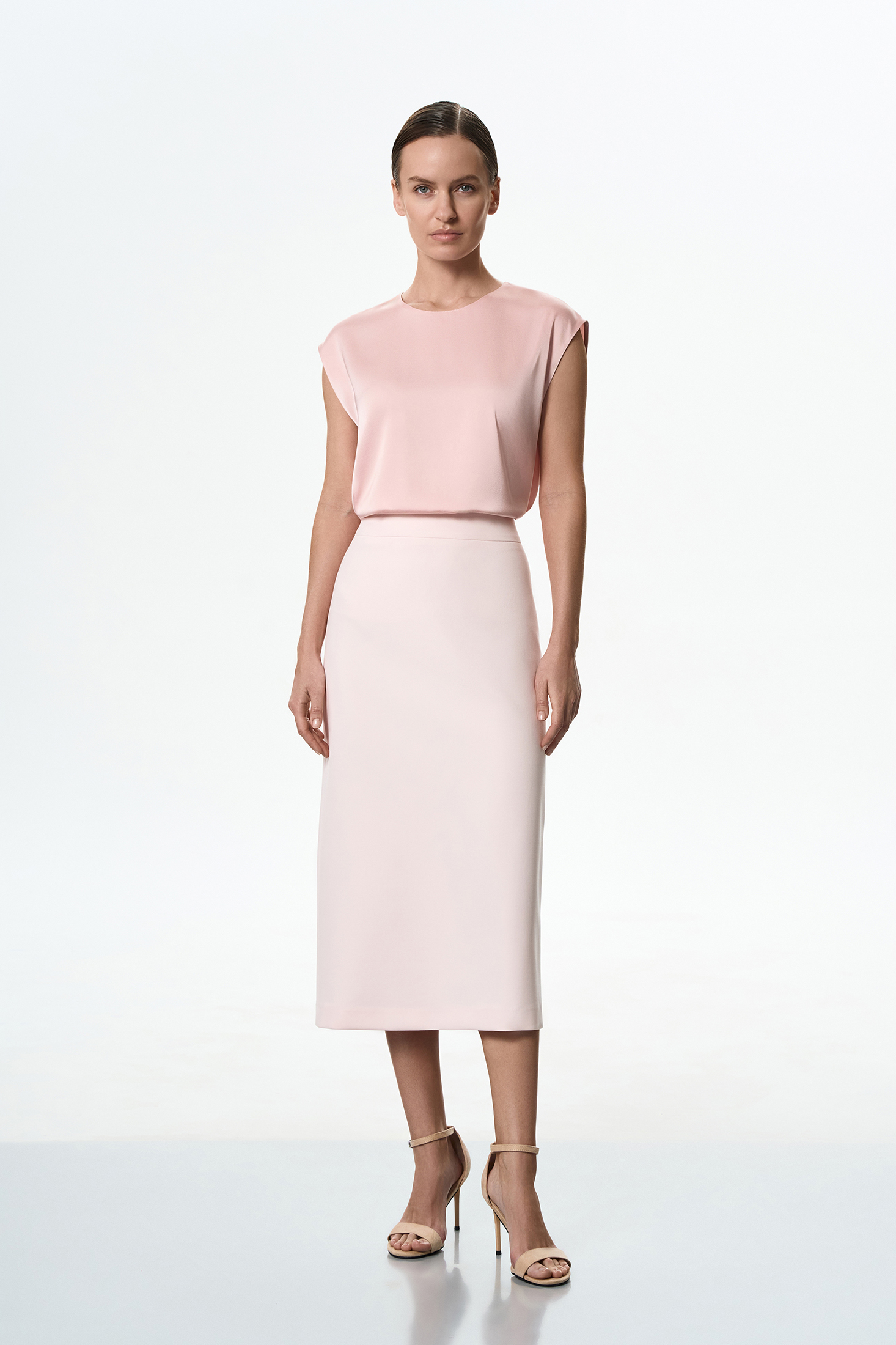 Юбка розовая VASSA&Co, пол female, цвет pink