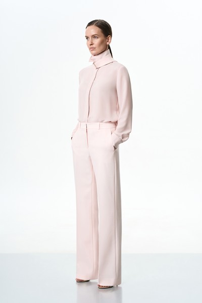 Брюки VASSA&Co, пол female, цвет pink