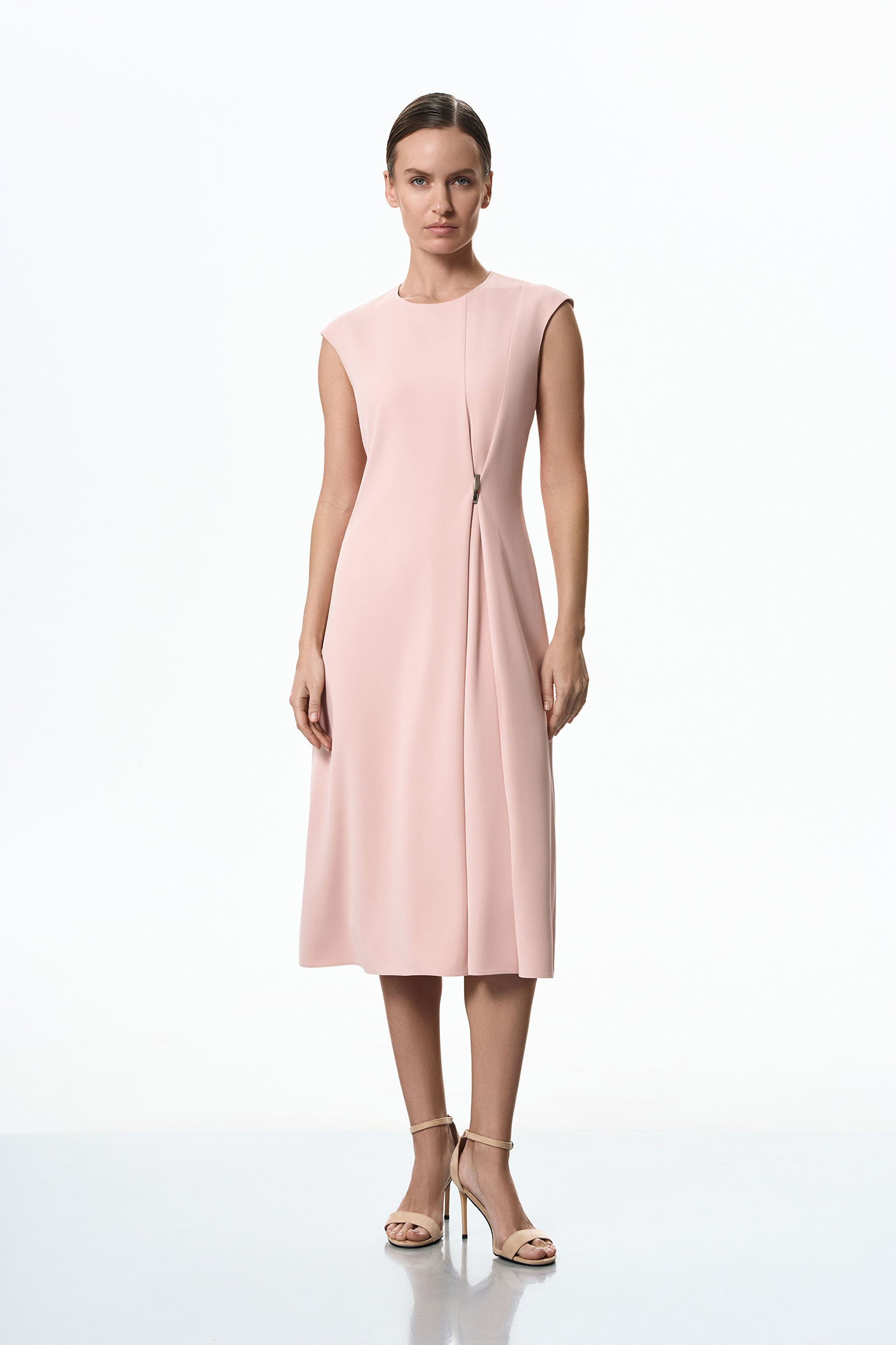 Платье VASSA&Co, пол female, цвет pink