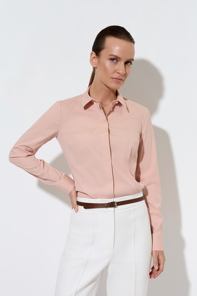 Blouse VASSA&Co, пол female, цвет бежевый