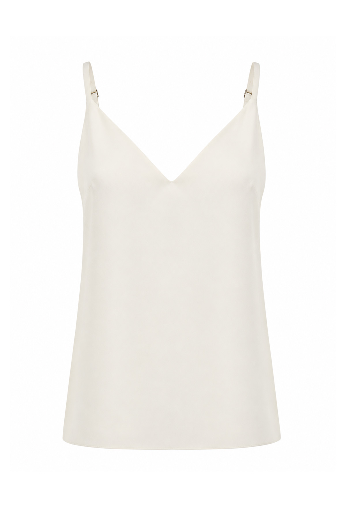 Топ в бельевом стиле VASSA&Co, пол female, цвет white