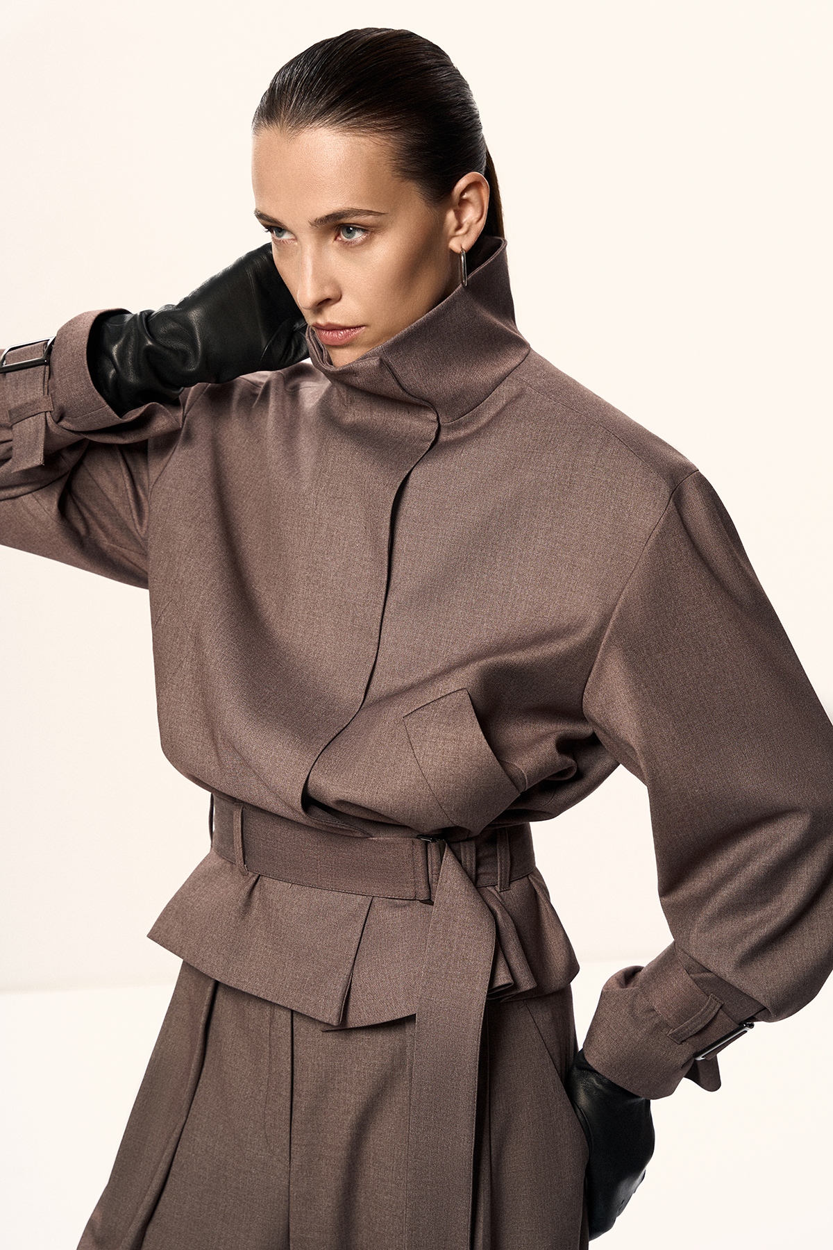 Жакет-куртка VASSA&Co, пол female, цвет brown