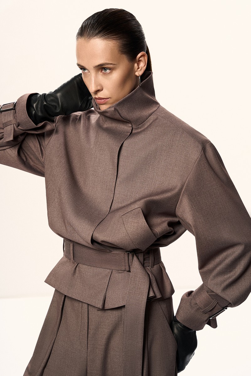 Жакет-куртка VASSA&Co, пол female, цвет brown