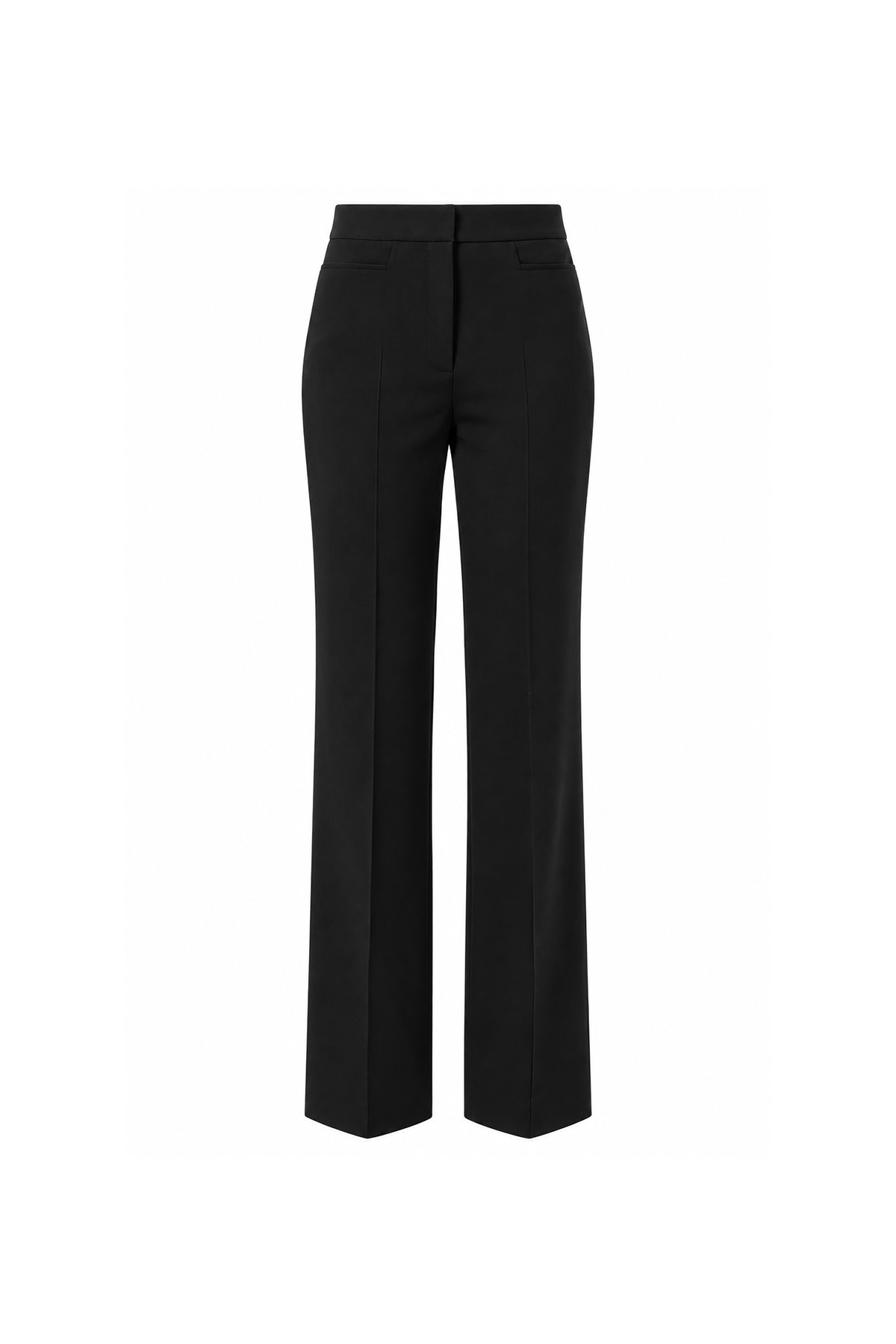 Брюки прямого кроя VASSA&Co, пол female, цвет black