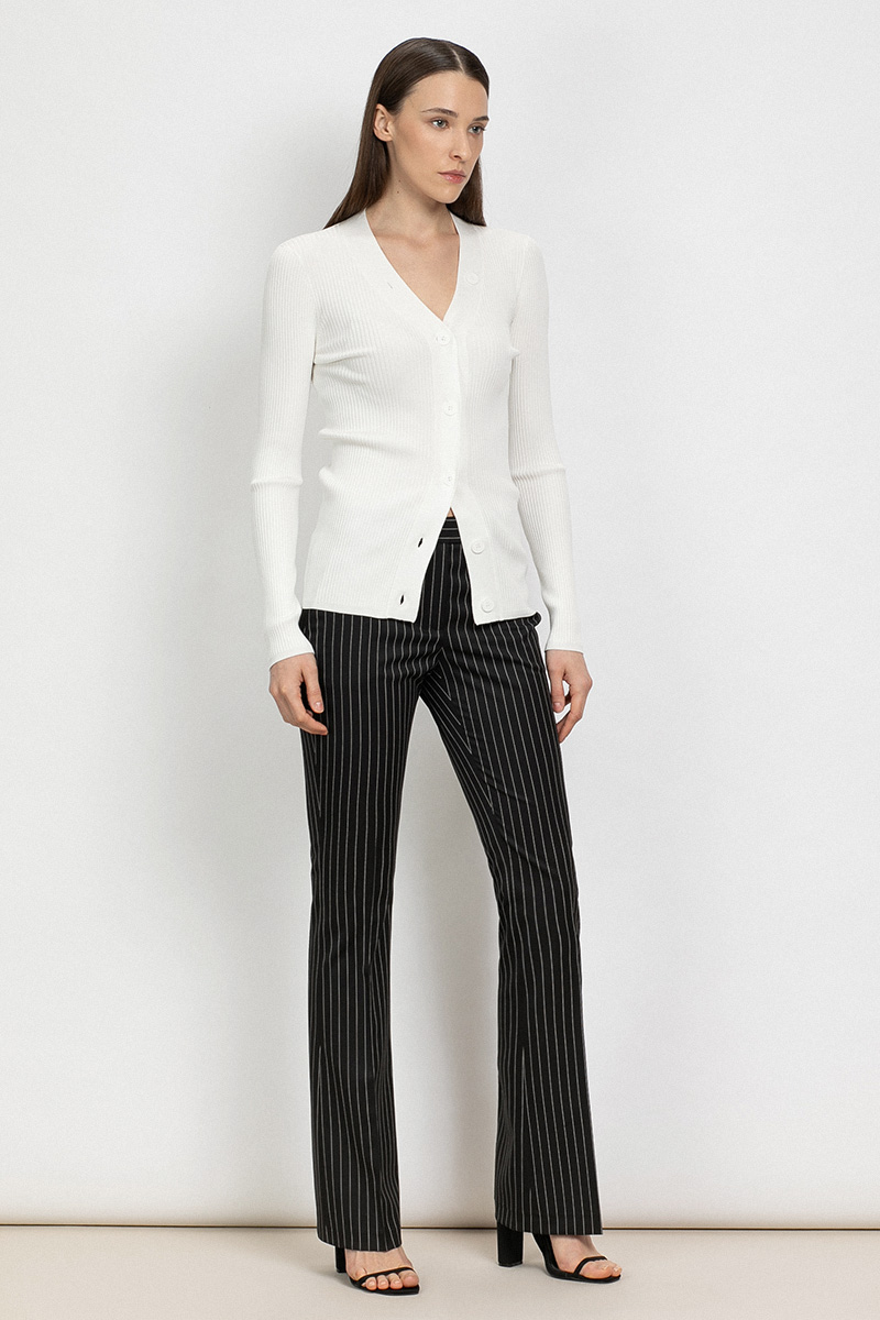 Брюки VASSA&Co, пол женский, цвет черный, фото №3