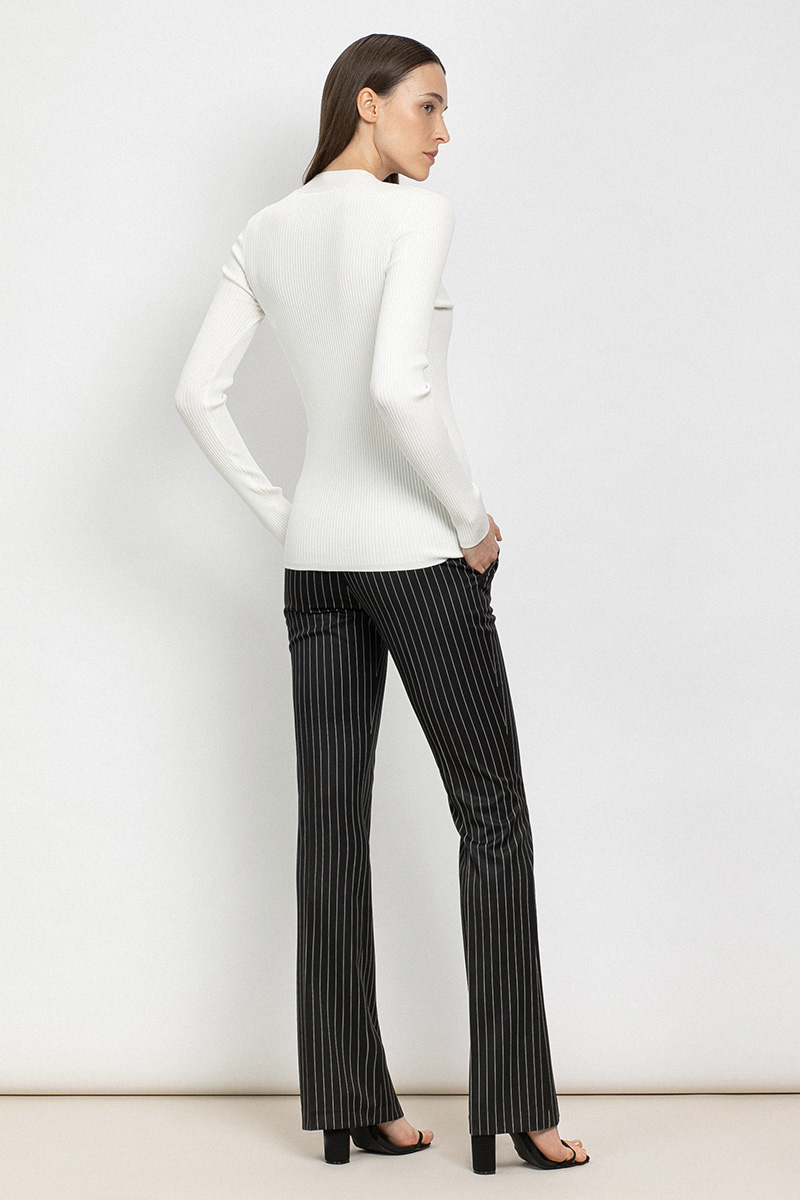 Брюки VASSA&Co, пол женский, цвет черный, фото №5