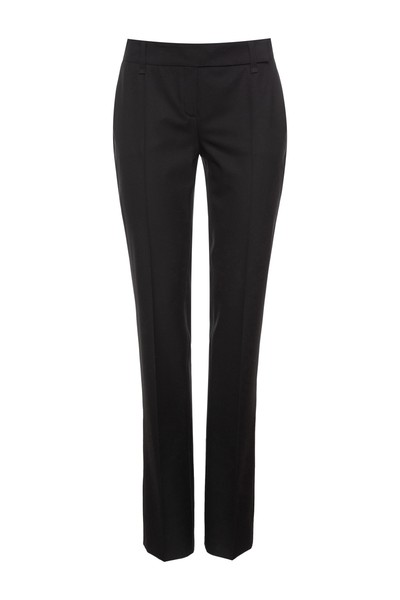 Брюки со стрелками VASSA&Co, пол женский, цвет черный, фото №4