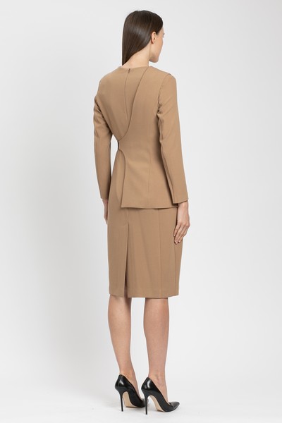 Dress VASSA&Co, пол female, цвет brown, фото №5