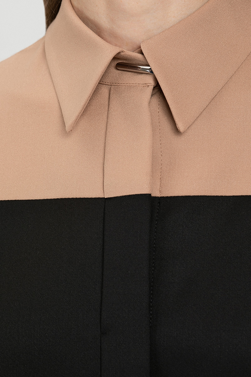 Платье VASSA&Co, пол женский, цвет коричневый, фото №4