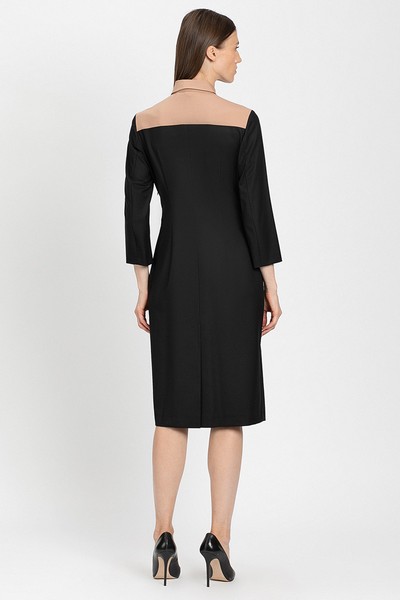 Платье VASSA&Co, пол женский, цвет коричневый, фото №5