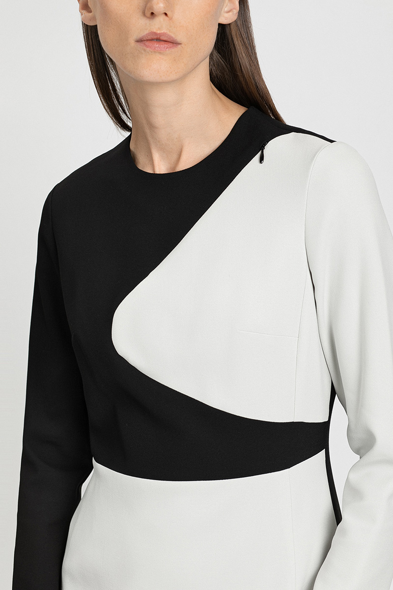 Платье VASSA&Co, пол женский, цвет черный, фото №5