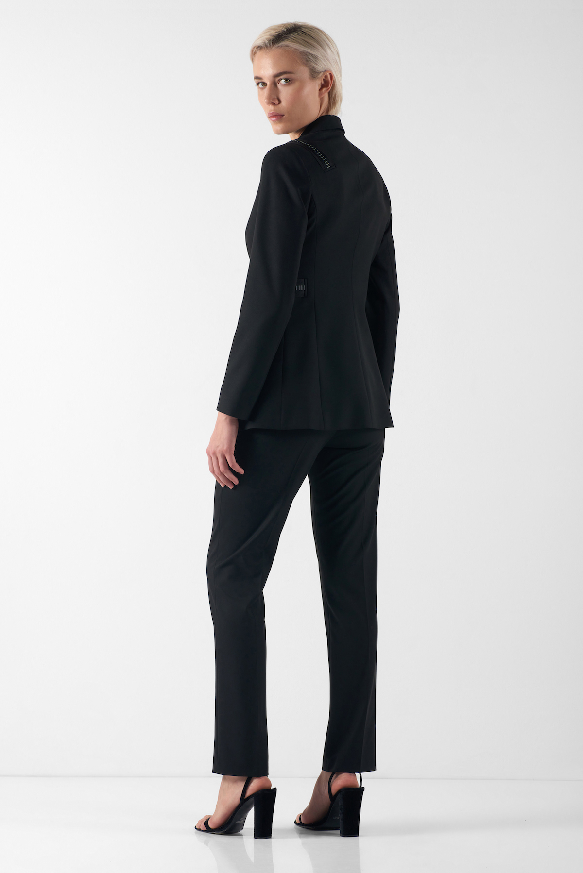 Жакет VASSA&Co, пол женский, цвет черный, фото №2