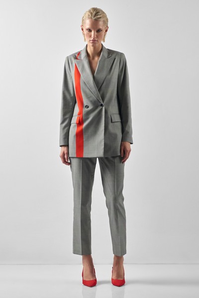 Брюки VASSA&Co, пол женский, цвет черный, фото №5