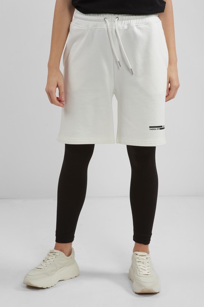 Шорты VASSA CODE, пол женский, цвет белый, фото №3