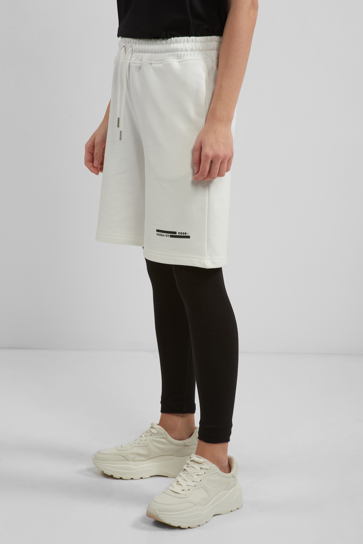 Шорты VASSA CODE, пол женский, цвет белый, фото №4