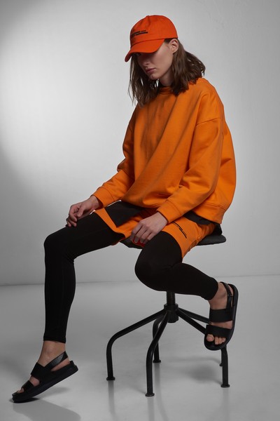 Шорты VASSA CODE, пол женский, цвет оранжевый, фото №2