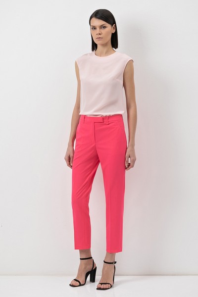 Pants VASSA&Co, пол female, цвет pink, фото №2