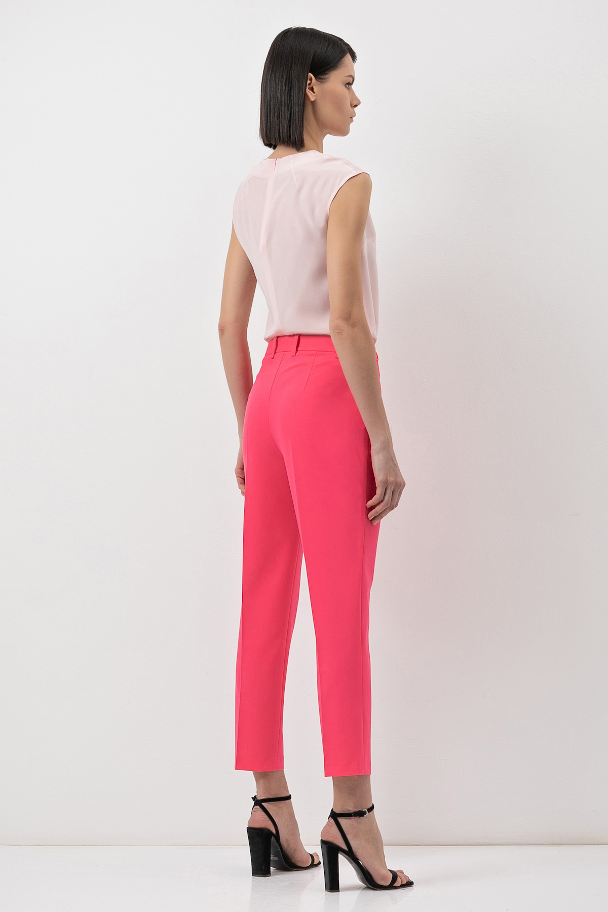 Pants VASSA&Co, пол female, цвет pink, фото №4