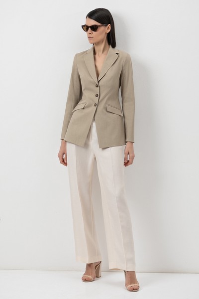 Jacket VASSA&Co, пол female, цвет green, фото №2