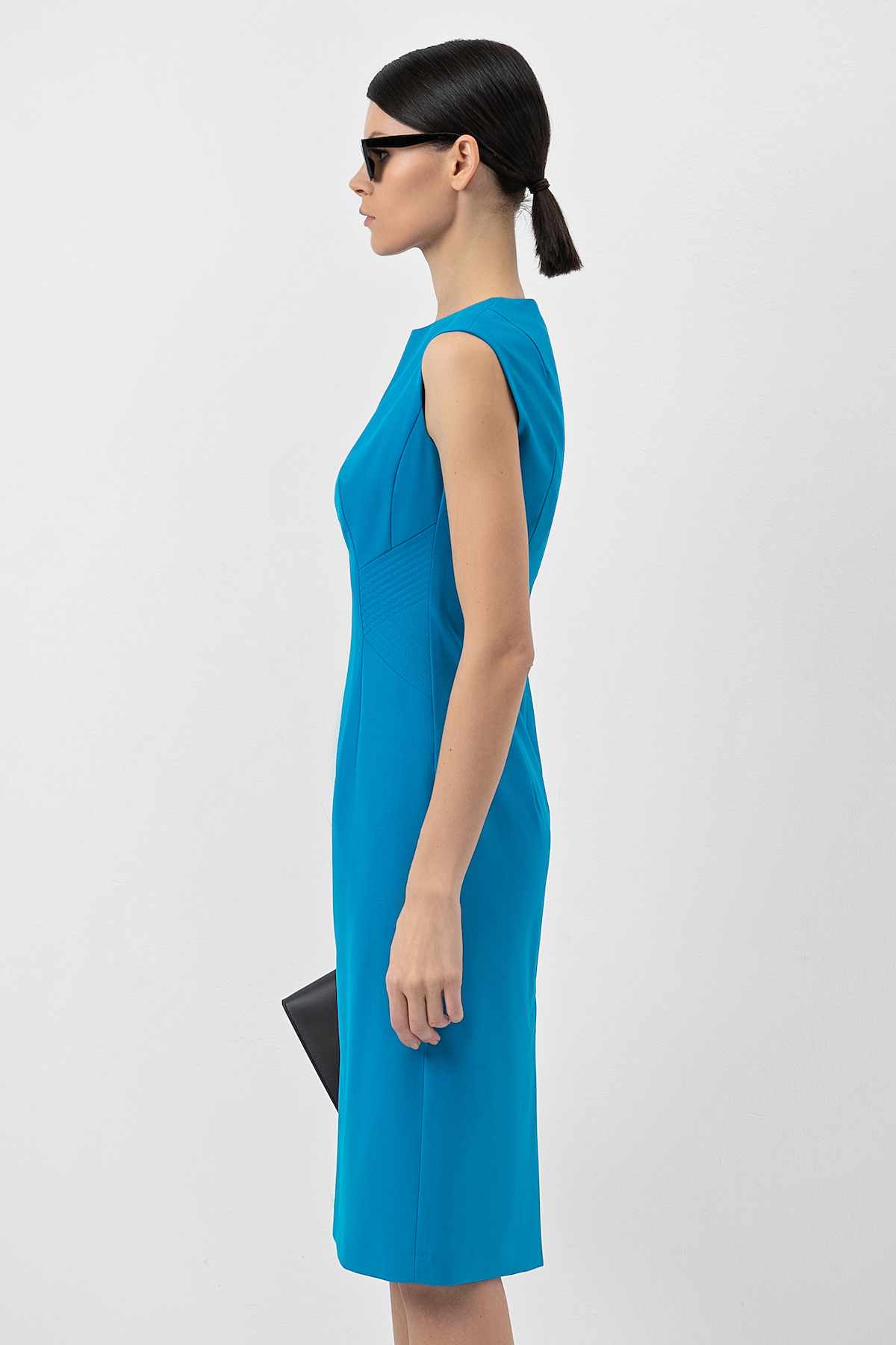 Dress VASSA&Co, пол female, цвет голубой, фото №3