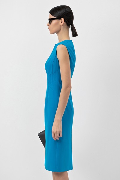 Dress VASSA&Co, пол female, цвет голубой, фото №3