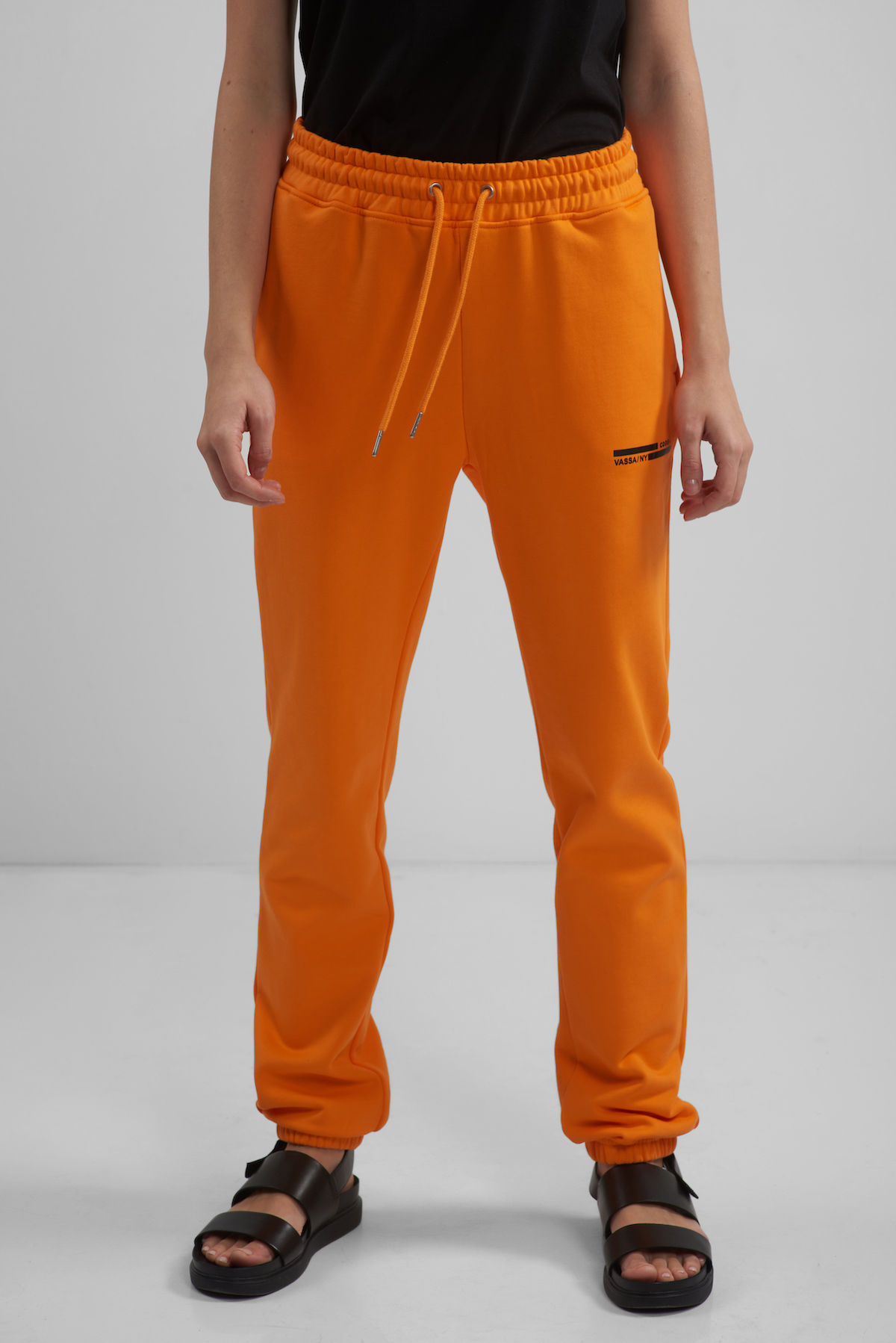 Pants VASSA CODE, пол female, цвет orange, фото №6