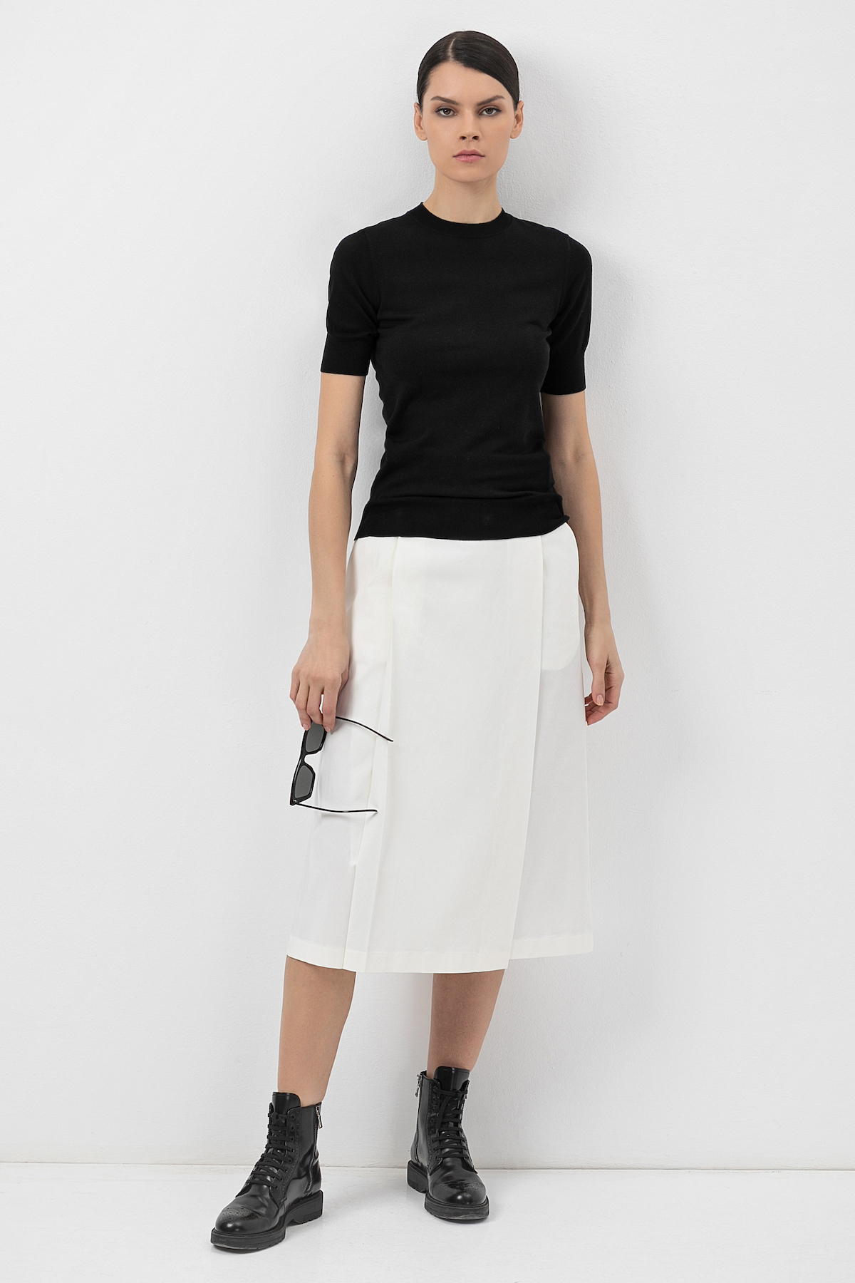 Базовый джемпер VASSA&Co, пол женский, цвет черный, фото №2