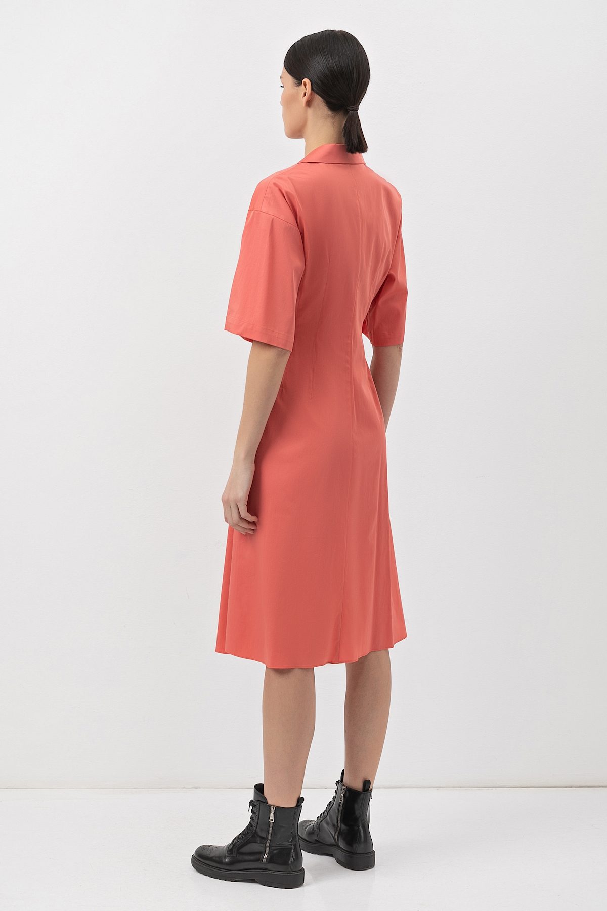 Платье с расширенной юбкой VASSA&Co, пол женский, цвет розовый, фото №5