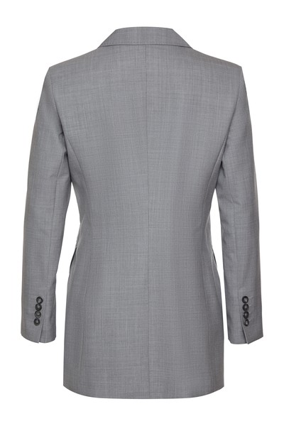 Жакет VASSA&Co, пол женский, цвет серый, фото №5