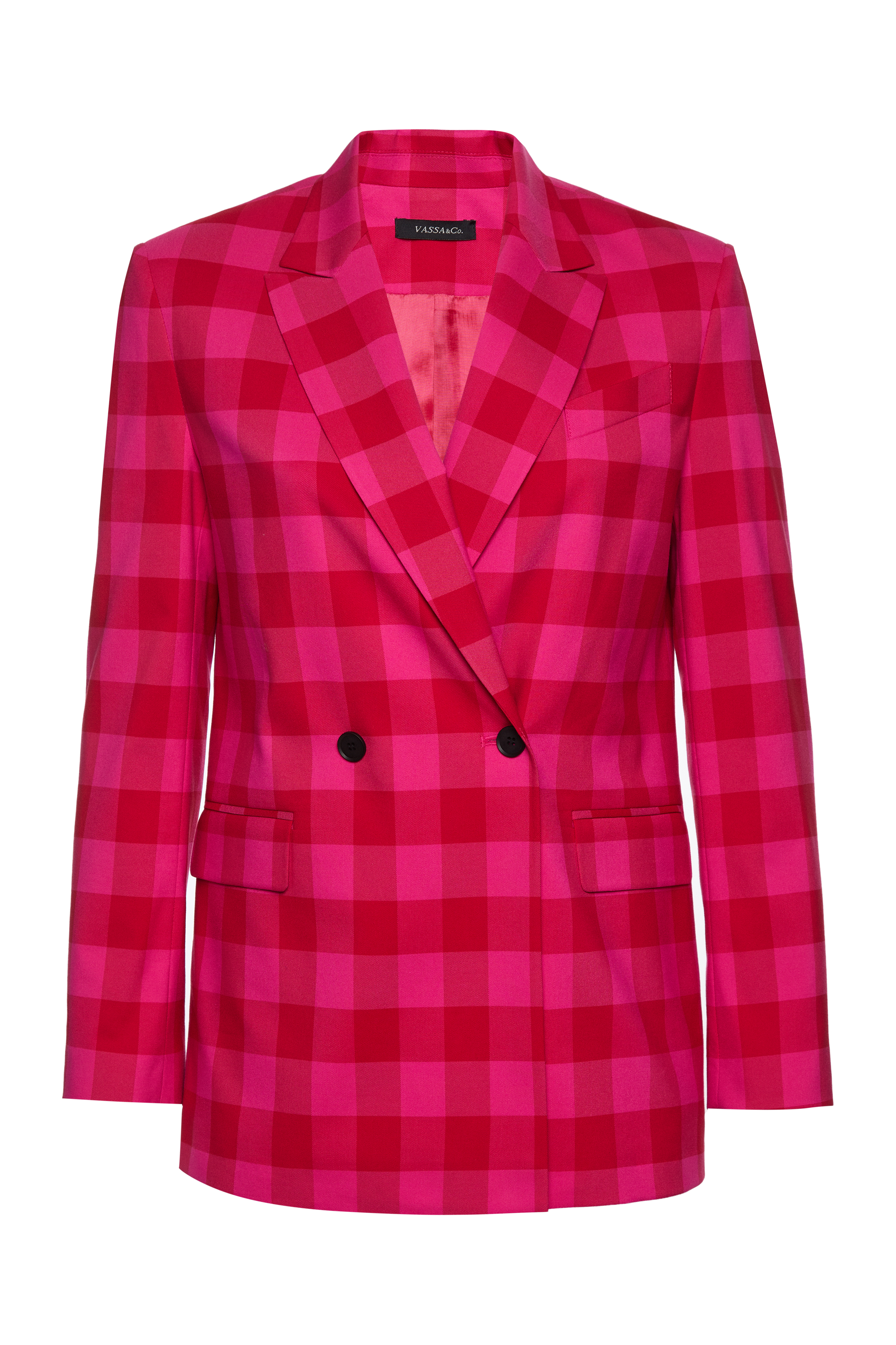 Жакет VASSA&Co, пол женский, цвет розовый, фото №4
