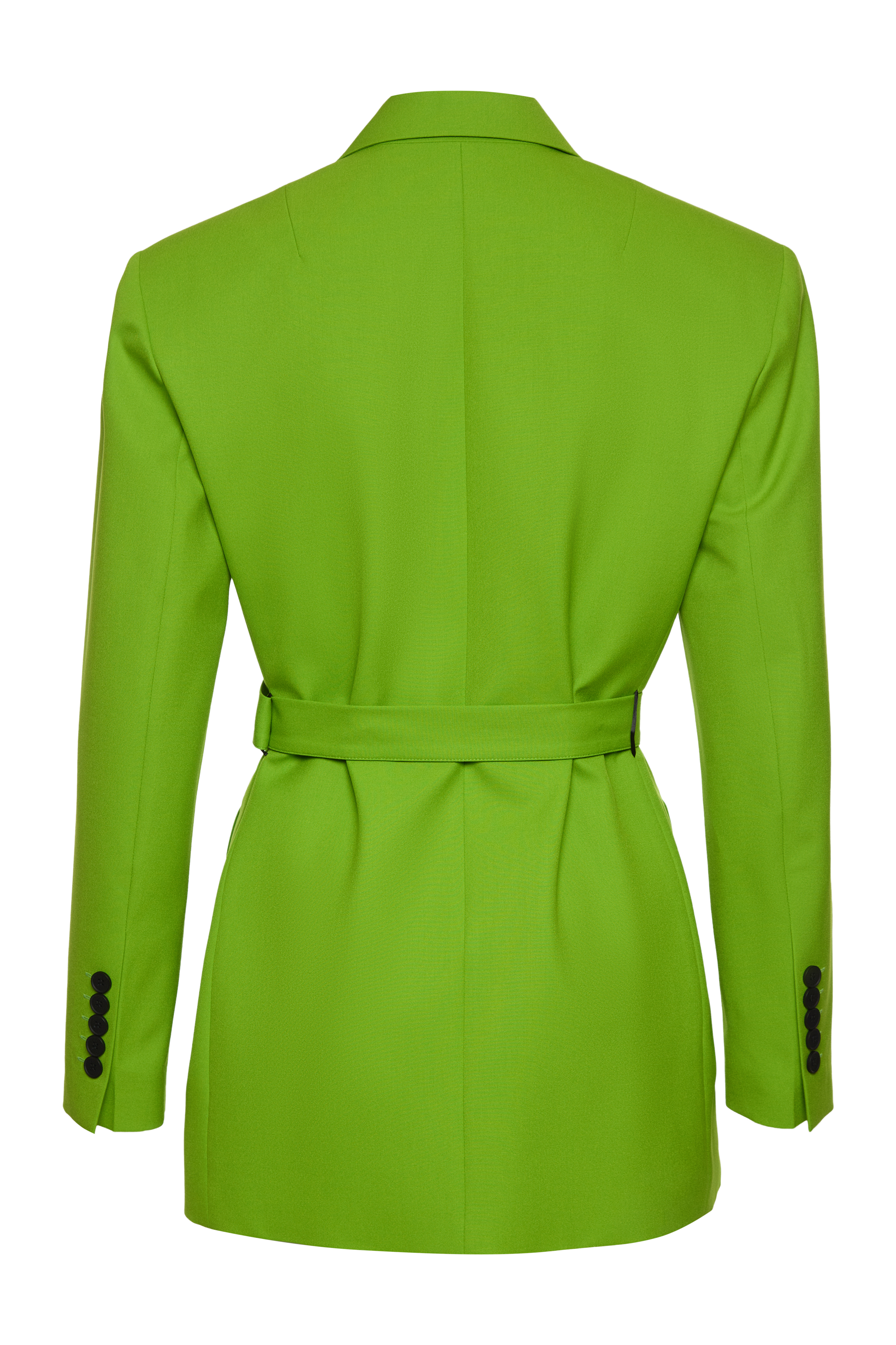 Жакет с расширенными плечами VASSA&Co, пол женский, цвет зеленый, фото №5
