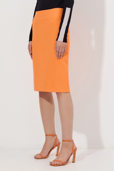 Юбка VASSA&Co, пол женский, цвет оранжевый, фото №3