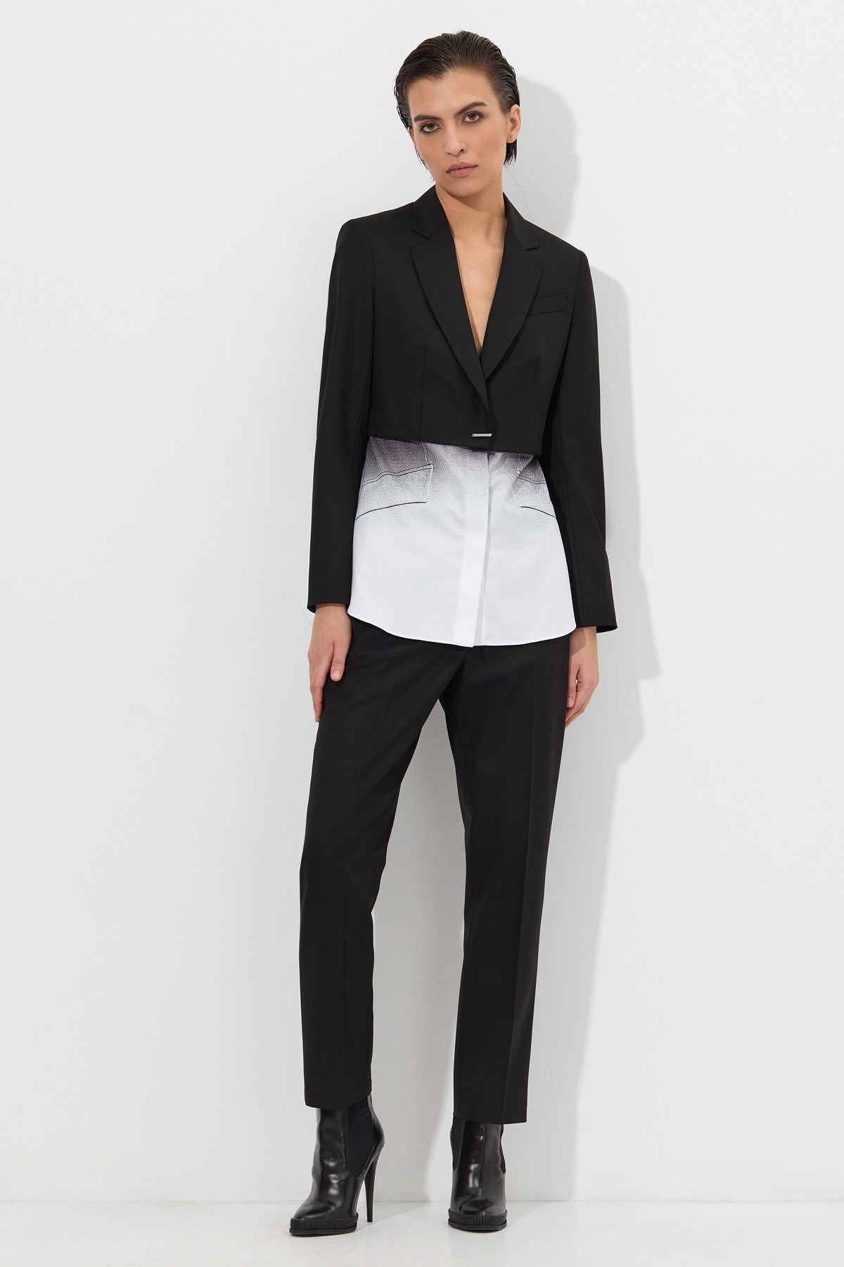 Жакет-трансформер VASSA&Co, пол женский, цвет черный, фото №3