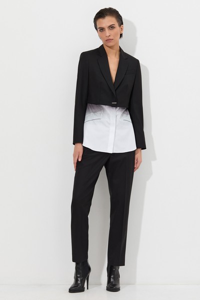 Жакет-трансформер VASSA&Co, пол женский, цвет черный, фото №3