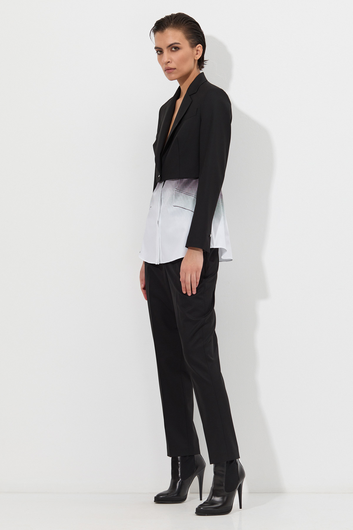 Жакет-трансформер VASSA&Co, пол женский, цвет черный, фото №4