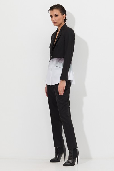 Жакет-трансформер VASSA&Co, пол женский, цвет черный, фото №4